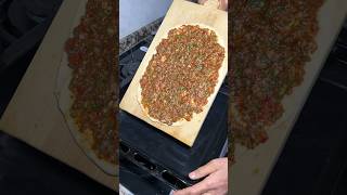 Evde lahmacun tarifi lahmacun [upl. by Booker]