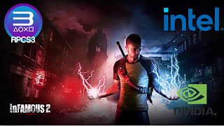 Infamous 2 PC Gameplay  RPCS3  MAY 2024  1080P [upl. by Annahgiel]