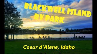 Blackwell Island RV Park Review Coeur dAlene Idaho [upl. by Nnarefinnej]