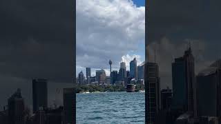 Sydney from Sydney Ferries F2 20231201 Sydney Australia 4K [upl. by Enirahtak]