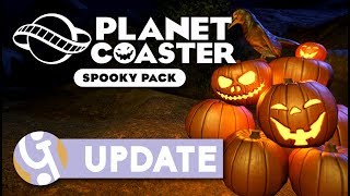 🎃 Spooky Pack DLC Overview  Planet Coaster [upl. by Neelyk178]