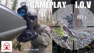 SNIPER GAMEPLAY With STRIKER AS01  AIRSOFT IOV Thionville 4K [upl. by Zamir135]