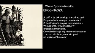 Wiersz Cypriana Norwida  EPOSNASZA [upl. by Anahc]