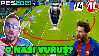 ŞAMPİYONLAR LİGİ FİNALİNDE 30 METRE HAALAND FÜZESİ MESSİ GELDİ YENİ SEZON  PES 2021 ANALİG 74 [upl. by Kliman393]