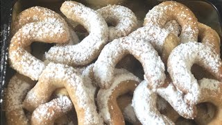 easy vanillekipferl recipe  vanilla crescents  almond crescent cookies  crescents  cookies [upl. by Mouldon]