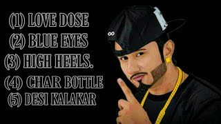 honey singh top 5 songs  honeysinghtop5songs  top hit honey singh songs  honey singh new song [upl. by Bigner]