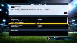 أفضل الإعدادات الخاصه بالكنترولر PS3PS4Xbox One للعبة FIFA14 [upl. by Greta]