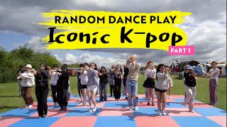 KPOP IN PUBLIC ICONIC KPOP RANDOM DANCE PLAY IN Malmö Sweden 2023 PART 1 Kpop Summer Play [upl. by Eilram281]