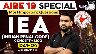 AIBE 19  IEA Important MCQs amp Concepts  All India Bar Exam 2024  By Nishank Sir [upl. by Celinda]