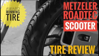 Metzeler Roadtec Scooter Tire Review  Rainy Season Tire  Award Winning Tire Best Tire for Scooter [upl. by Florette]