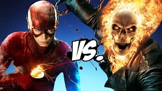 GHOST RIDER VS THE FLASH  EPIC BATTLE [upl. by Fonseca586]