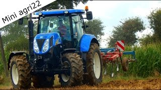 GoProampNikon Déchaumage sur fumier 2016 I New Holland T6050 I Samson [upl. by Reiser826]