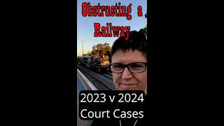 Obstructing a Railway  Part 6  Comparing the 2023 and 2024 court cases  Maitland Train Station [upl. by Oiramrej493]