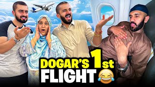 Dogar Got Mini Heart Attack😱First Flight Experience of Maan✈️ [upl. by Isbel188]