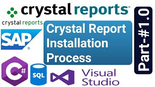 11  Crystal Report install process  crystal report tutorial  fix sap report [upl. by Yesiad]