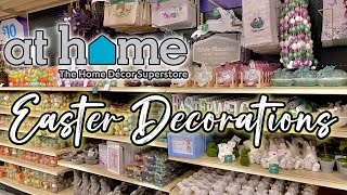 AT HOME EASTER DECORATIONS 2022  At Home Store Easter Decor  Shop With Me [upl. by Whitelaw736]