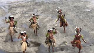 Melanesian dancers in Alotau Papua New Guinea [upl. by Antoinette]