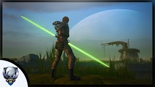 Star Wars Jedi Fallen Order  How to get the Double Bladed Lightsaber Early in Game [upl. by Ardnos]