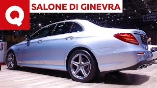 Mercedes Classe E 300ed il diesel non è morto  Salone di Ginevra 2018  Quattroruote [upl. by Zertnom]