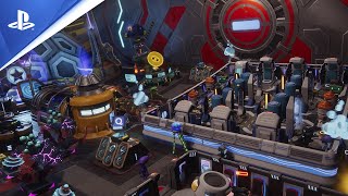 Spacebase Startopia  Gameplay Trailer  PS4 [upl. by Ecirtam365]