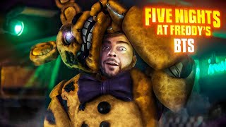 WEARING the SPRING BONNIE SUIT EXCLUSIVE FNAF Movie Vlog [upl. by Hovey359]