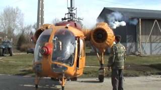 Kamov Ka26 HAMPZ spring preparation [upl. by Rabkin]