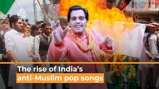 Hindutva pop The singers producing antiMuslim music in India I Al Jazeera Newsfeed [upl. by Strang639]