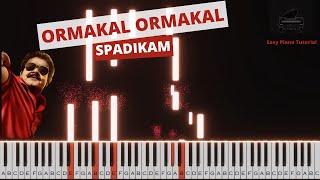 Ormakal Ormakal  Spadikam  Piano Tutorial [upl. by Caldwell]