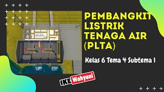 Pembangkit Listrik Tenaga Air PLTA  IPA  Kelas 6 Tema 4 Subtema 1 [upl. by Anikahs]