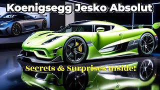 2024 Koenigsegg Jesko Absolut Everything You Need To Know🏎️🧿 [upl. by Kopple]