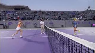 Caty McNally vs Genie Bouchard 2021 Guadalajara Quarterfinals  WTA Match Highlights [upl. by Socram]