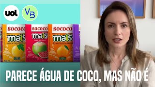 Nem água de coco nem suco bebidas de caixinha têm fruta só no rótulo [upl. by Yendyc555]