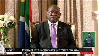 President Cyril Ramaphosa’s New Year’s message [upl. by Trask442]