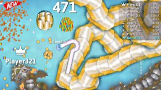 I Find Huge In Snake Io The Map Top 01 Snake Epic Snakeio Gameplay Snake Game SnakeIo 🐍 [upl. by Vudimir]