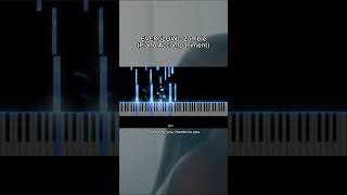 PIANO KARAOKE Zombie  EVERGLOW 에버글로우 Highlight 1 shorts short shortvideo piano pianocover [upl. by Perretta694]