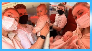 FAMILY TRAVEL VLOG WITH A TEETHING BABY  James and Carys [upl. by Blum988]