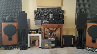 JBL 4301 alnicoPrototype with 7 watts and 6SN7 Fivre Nos [upl. by Ardnaeed]