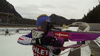 Olympic Biathlon Rifle explained by Team GBs Amanda Lightfoot [upl. by Cornall212]