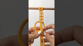 makramé minta kezdőknek  macrame pattern for beginners macrametutorial [upl. by Ahsenac]