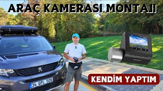 PEUGEOT RİFTER DAHİLİ ARAÇ KAMERASI MONTAJI [upl. by Zena]