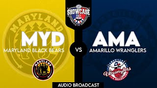 Amarillo Wranglers vs Maryland Black Bears 2024 NAHL Showcase  92624  AUDIO BROADCAST [upl. by Sapowith489]