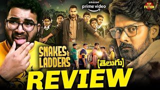 Snakes And Ladders Review Telugu  Snakes And Ladders Web Series Review Telugu  Prime Video [upl. by Jessee475]