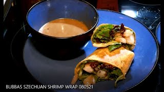 quotBUBBAS SZECHUAN SHRIMP WRAPquot  CHEF MICHAELS FOOD HACKS 🙏❤️👨🏻‍🍳😋 [upl. by Ecital229]