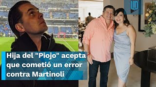 Hija del quotPiojoquot acepta que cometió un error contra Martinoli [upl. by Einafpets]