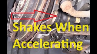 Causes When Car Shakes When Accelerating But Not When Coasting [upl. by Ahserkal758]