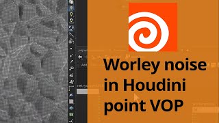 Worley Noise setup in Houdini [upl. by Anitsrhc]