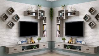 Como Hacer Muebles para TV modernos  IDEAS Mueble Flotante para TV [upl. by Junji]