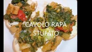 Cavolo rapa stufato [upl. by Sallyann]