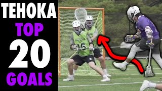 Tehoka Nanticokes Top 20 Best Lacrosse Goals Ever Lacrosse Highlights [upl. by Zuleika]