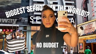 BIGGEST SEPHORA IN THE WORLD SHOP WITH ME AT THE BIGGEST SEPHORA IN THE WORLD  Sephora Haul [upl. by Norted]